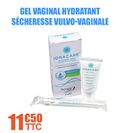Gel vaginal hydratant - Scheresse vulvo-vaginale - Idracare - Tube 30 ml