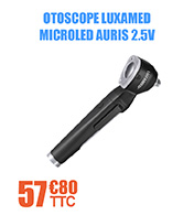 Otoscope Luxamed MicroLed Auris 2.5V nouvelle gnration materiel medical