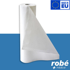 Draps d'examen gaufr pure ouate Largeur 50 cm - Fabrication europenne - Rob Mdical