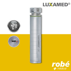 Poigne de laryngoscope Luxamed universelle avec batterie rechargeable USB F.O 