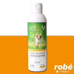 Shampoing antiparasitaire Eco Soin bio au graniol, pour chien - 250 ml