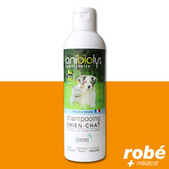 Shampoing pour chat et chien - avec aloe vera et jojoba certifis bio - 250 ml