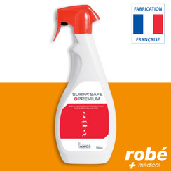 Dtergent dsinfectant vtrinaire Surfa'Safe Premium - Anios - Flacon de 750ml avec pulvrisateur