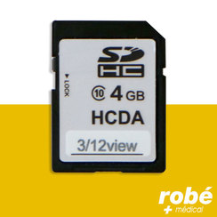 Carte mmoire SD - 4 GB - Pour EuroHolter Lumed