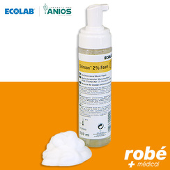 Mousse lavante antimicrobienne - SkinSan 2% Foam - 220ml - Anios Ecolab