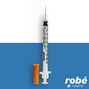 Seringue insuline Nipro 0,5 ml avec aiguille sertie 29G ou 31G - Bote de 100