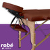 Table de massage pliante en bois largeur 70 cm Havane - avec housse de transport - Salamender
