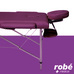 Table de massage pliante alu 3 parties largeur 70 cm Prune Salamender