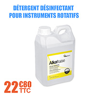 Détergent désinfectant Alkafraise pour instruments rotatifs - Bidon de 2 L