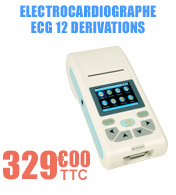 Electrocardiographe ECG 12 dérivations CARDIOPOCKET 1-3-6 pistes - ZeniXx