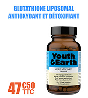 Glutathione Liposomal 150 mg - Antioxydant et détoxifiant - 60 gélules