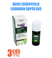 Huile essentielle Lavandin Super BIO NatureSun Aroms Flacon 10ml