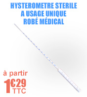 Hystéromètre stérile à usage unique Robé Médical