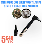 Mini otoscope d'appoint lampe stylo à usage non médical