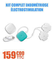 Kit complet Livia Électrostimulation règles douloureuses - endométriose