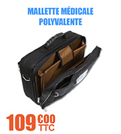 Mallette médicale polyvalente Doctor Bag Robé Médical