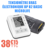 Tensiomètre bras électronique BP B2 BASIC Microlife