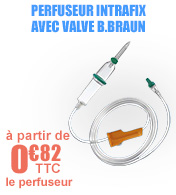 Perfuseur INTRAFIX avec valve B.Braun