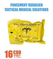 Pansement Israelien traumatologique compressif OLAES® - 10 cm - Tactical Medical Solutions