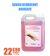 Savon hydratant ANIOSAFE MANUCLEAR HF - ANIOS - Bidon de 5L