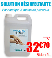 Solution désinfectante - ANIOSRUB 85 NPC