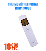 Thermomètre frontal infrarouge sans contact ROBEMED THE203