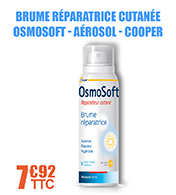 Brume rparatrice cutane OsmoSoft - Arosol 150 ml - Cooper materiel medical