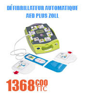 Défibrillateur entièrement automatique AED Plus ZOLL materiel medical