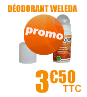 Déodorant roll-on Argousier - Weleda materiel medical
