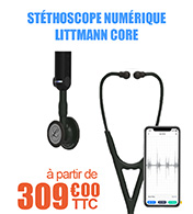 Stéthoscope numérique - Littmann CORE Amplification 40x - OFFRE SPÉCIALE materiel medical