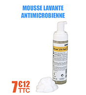 Mousse lavante antimicrobienne - SkinSan™ 2% Foam - 220ml - ANIOS Ecolab materiel medical