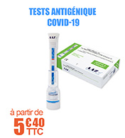 Test antigénique Rapide pour enfant - COVID-VIRO® ALL IN - AAZ - Boîte de 10 tests materiel medical