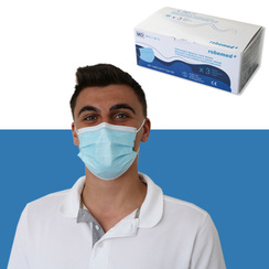 Masque chirurgical Type IIR Haute Filtration >98% - Boîte de 50 - Robemed ROBÉ Médical