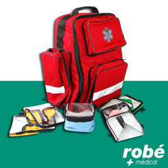 Sac  dos d'urgence pour interventions, Emergency Rob Mdical - Dim. 50 x 30 x 54 cm