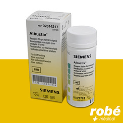 Bandelette urinaire test des protéines Albustix SIEMENS - Boîte de
