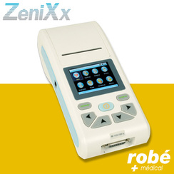Electrocardiographe ECG 12 dérivations CARDIOPOCKET 1-3-6 pistes - ZeniXx