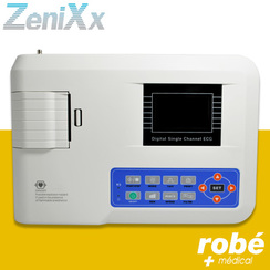 Electrocardiographe ECG 1 piste compact - Écran 2,9 pouces - 100G ZeniXx