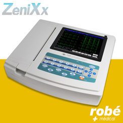 ECG 12 pistes avec interprétations et mémoire 1000 ECG - 1200G ZeniXx
