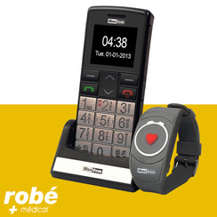 Télephone portable avec bracelet SOS Comfort MM715 MAXCOM