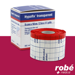 Hypafix Transparent BSN - Film adhésif transparent imperméable en rouleau