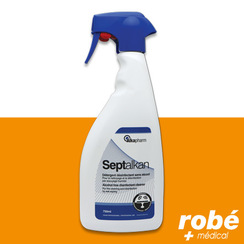 Spray détergent désinfectant sans alcool ALKAPHARM SEPTALKAN - 750 ml