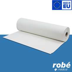 Drap d'examen gaufré ouate recyclée Largeur 50 cm - Fabrication européenne - ROBÉ MÉDICAL