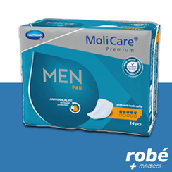 Protections masculines MoliCare Premium men - Paquet de 14 -  Hartmann