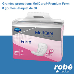 Grandes protections MoliCare® Premium Form - Paquets de 16, 30 - HARTMANN