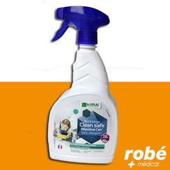 Nettoyant dtergent et capteur de formaldhyde Clean Safe - Spray de 750 ml