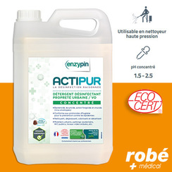 Dtergent dsinfectant propret urbaine - sans Cov - Actipur - 5L 