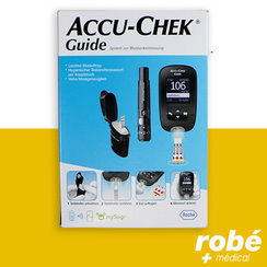 Lecteur de glycémie Accu-Chek Guide - Kit complet - Glucomètres et