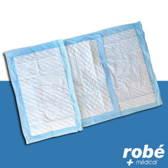 Alèse absorbante lavable 4 épaisseurs avec ou sans rabats - Alèses et  housses réutilisables - Robé vente matériel médical
