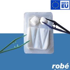 Mini set de pansements N°2 ultra compact - Fabrication Européenne - ROBÉ MÉDICAL