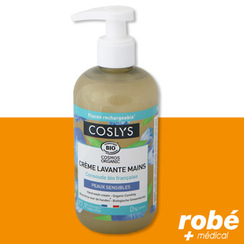 Crme lavante mains - avec extrait de consoude Bio franaise - Coslys - 300 ml